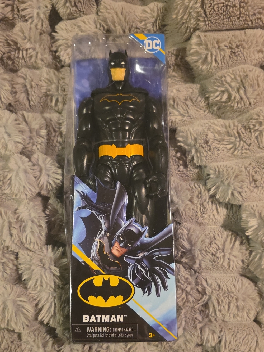 DC Batman Action Figure - Black and Yellow